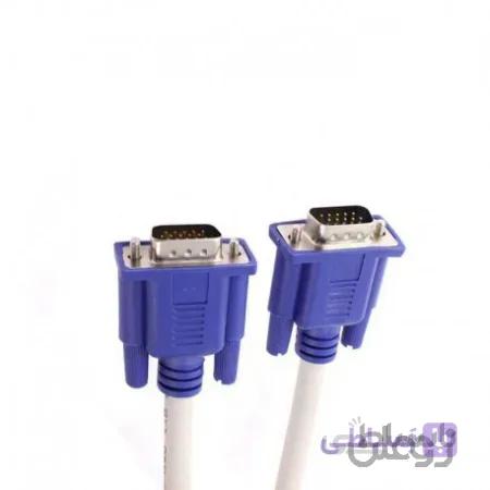 کابل VGA مانیتور 4+3 نویزگیردار 5 متر