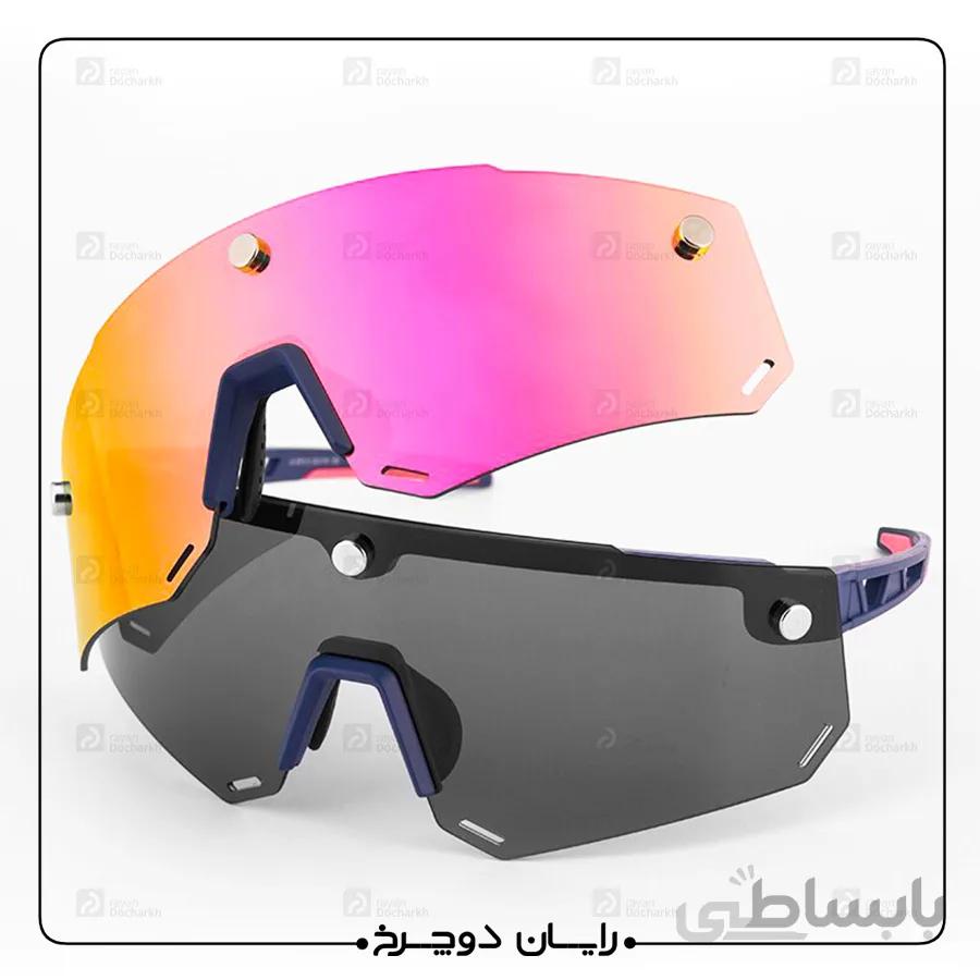 عینک دوچرخه سواری دو لنز راکبراس ROCKBROS UV400