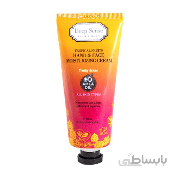 کرم مرطوب کننده دیپ سنس مدل میوه های استوایی 60ml