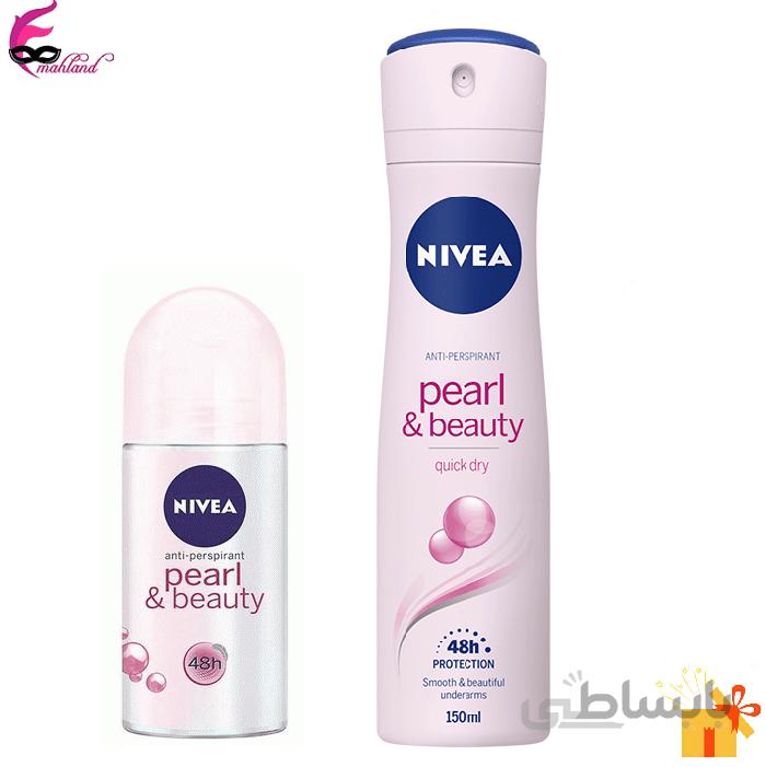 پک ضد تعریق زنانه نیوآ مدل pearl & beauty
