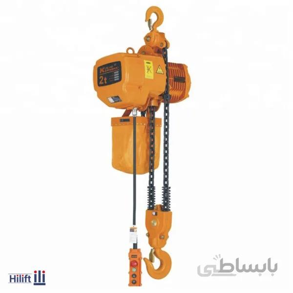 جرثقیل برقی 2 تن 4 کاره 2 سرعته طرح کیتو