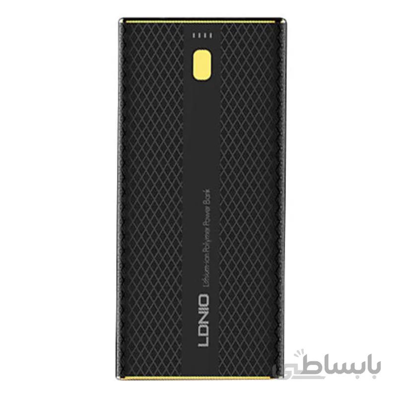 پاوربانک 10000 فست شارژ الدینیو LDNIO PQ1010 QC3.0 Power Bank با پورت Type C