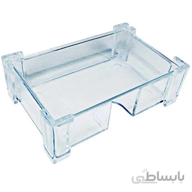 جای کارت ویزیت درب دار کریستالی شهاب تحریر مدل 5020