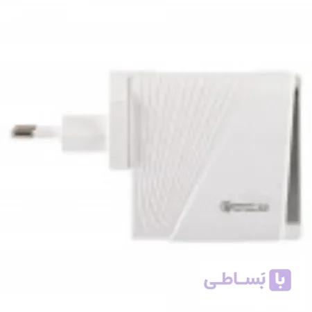 شارژر دیواری سریع 4 پورت باوین مدل PC522Y