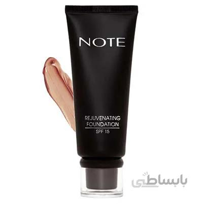 کرم پودر جوان کننده ریجوونیت نوت ۱۳ / NOTE Rejuvenating Foundation SPF 15