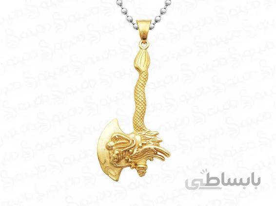 گردنبند مردانه تبر اژدها jewellery-10002