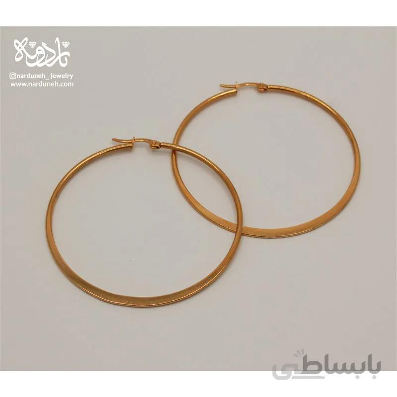 گوشواره حلقه استیل -65mm