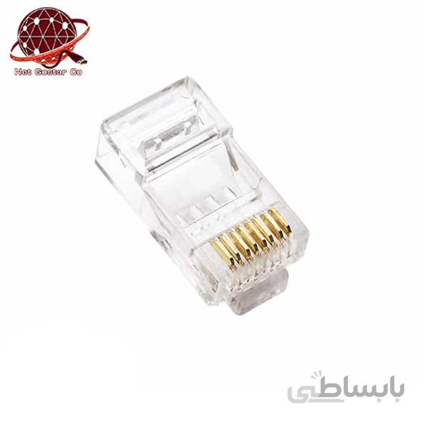 سوکت شبکه cat6 مدل utp برند امپ