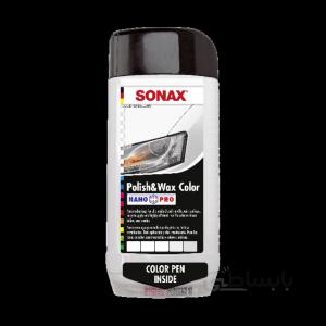 پولیش واکس بدنه سفید سوناکس حجم 500 میلی لیتر ا SONAX Polish&Wax Color