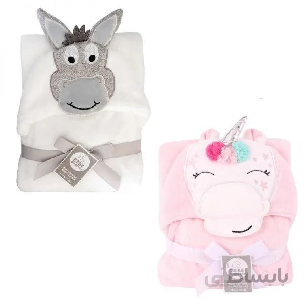 پتو دورپیچ کلاه دار عروسکی Bebe Comfort