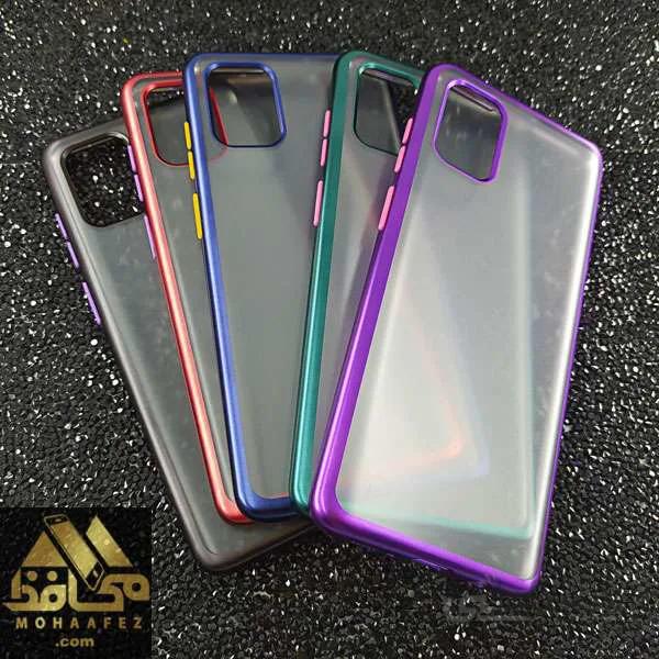 قاب نیمه شفاف سامسونگ A71 کد SA395