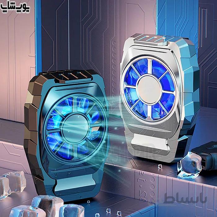 فن و رادیاتور خنک کننده گوشی موبایل LED دار مدل S-06