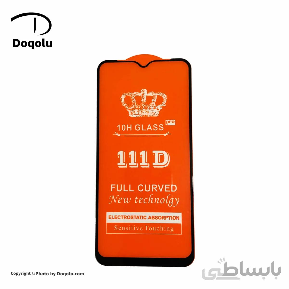 گلس فول محافظ صفحه نمایش شیشه ای سامسونگSamsung A10S مدل 111D