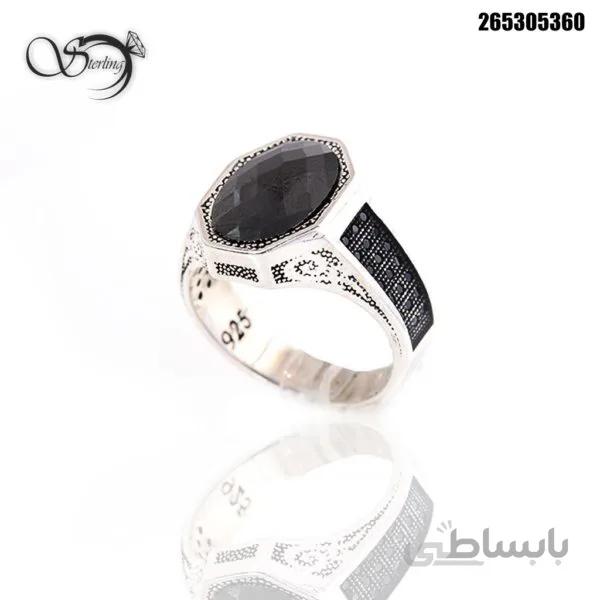 انگشتر اسپرت نقره مردانه کد:۱۷۰۶