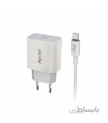Tranyoo P12-C Wall Charger شارژر دیواری ترانیو با کابل Type-C