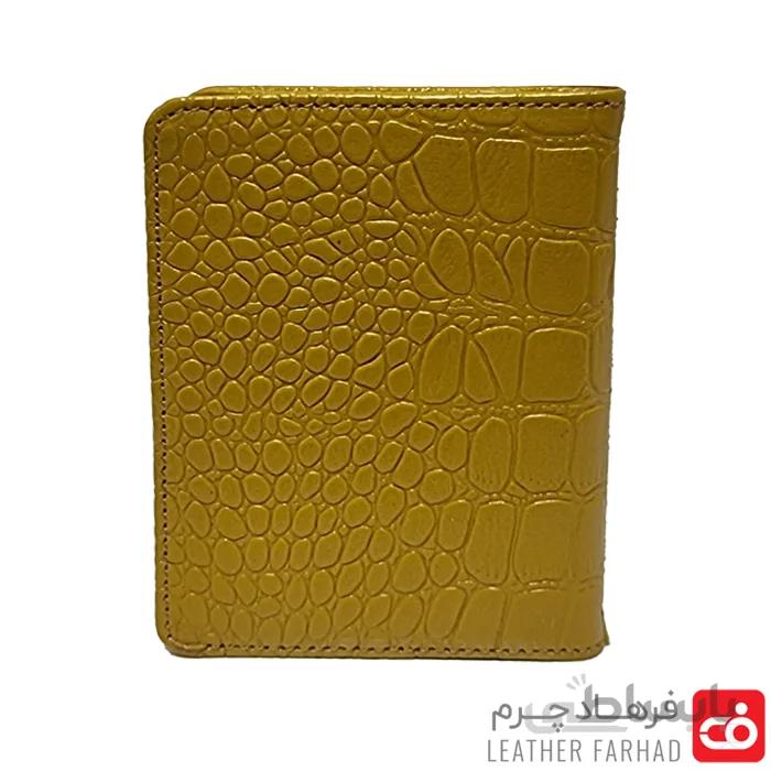 کیف جا کارتی کورکو چرم طبیعی