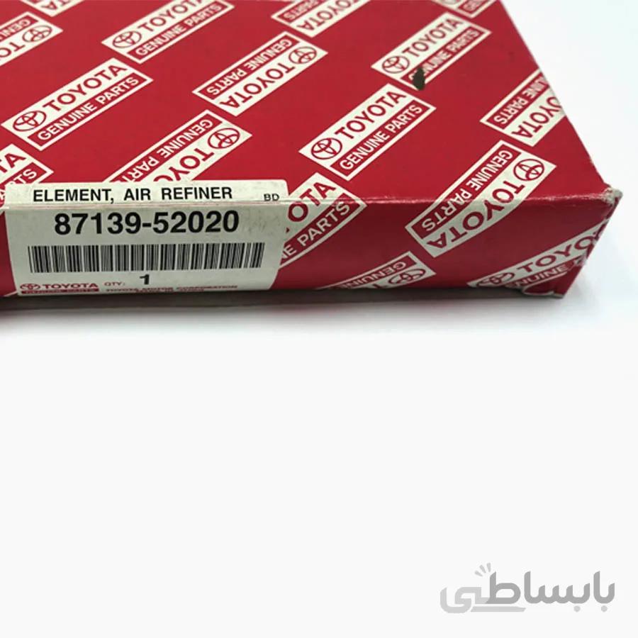 فیلتر هوای کابین تویوتا یاریس ۵۲۰۲۰-۸۷۱۳۹ (های کپی)