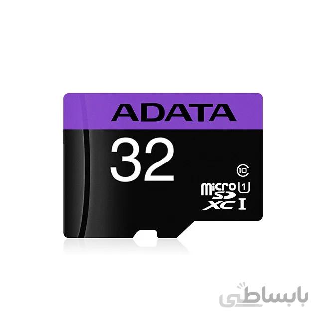 میکرو اس دی 32گيگابايت اي ديتا مدل UHS-I U3 Class10 R80W10 با آداپتور