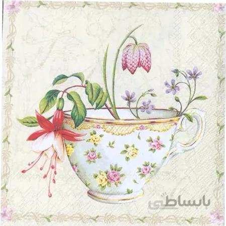 دستمال دکوپاژ کد H101