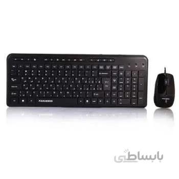 کیبورد و ماوس باسیم فراسو مدل FCM-3444 با رابط PS/2 ا Farassoo FCM-3444 Wired PS/2 Keyboard and Mouse