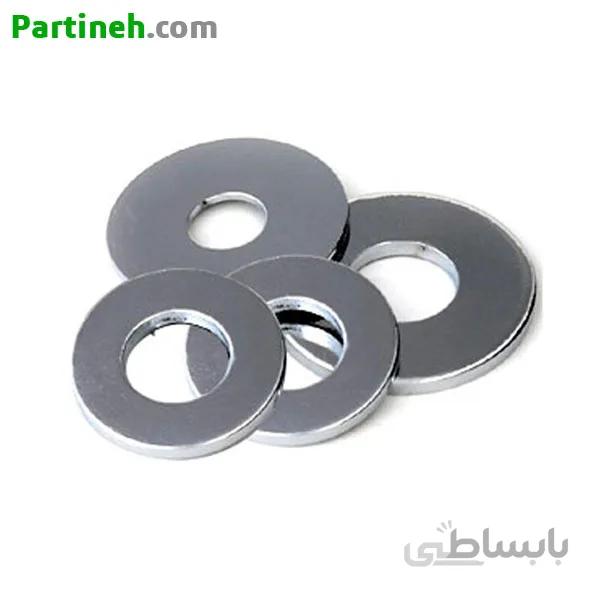 واشر تخت فلزی نرمال سایز M3 ا Partineh.com