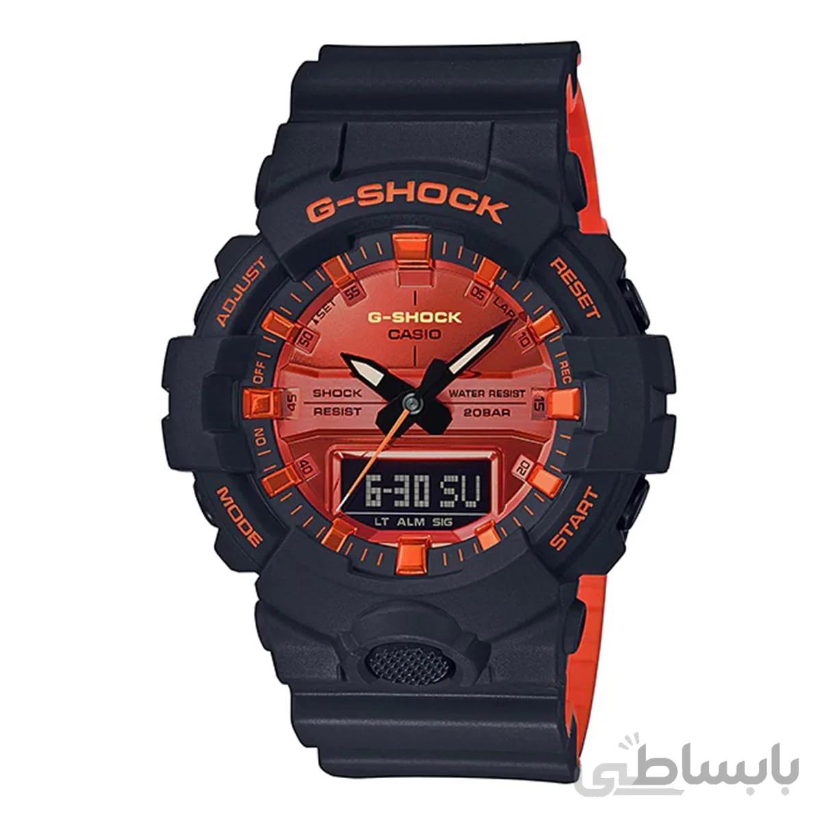 ساعت کاسیو جی شاک مدل G-SHOK GA-800BR-1ADR