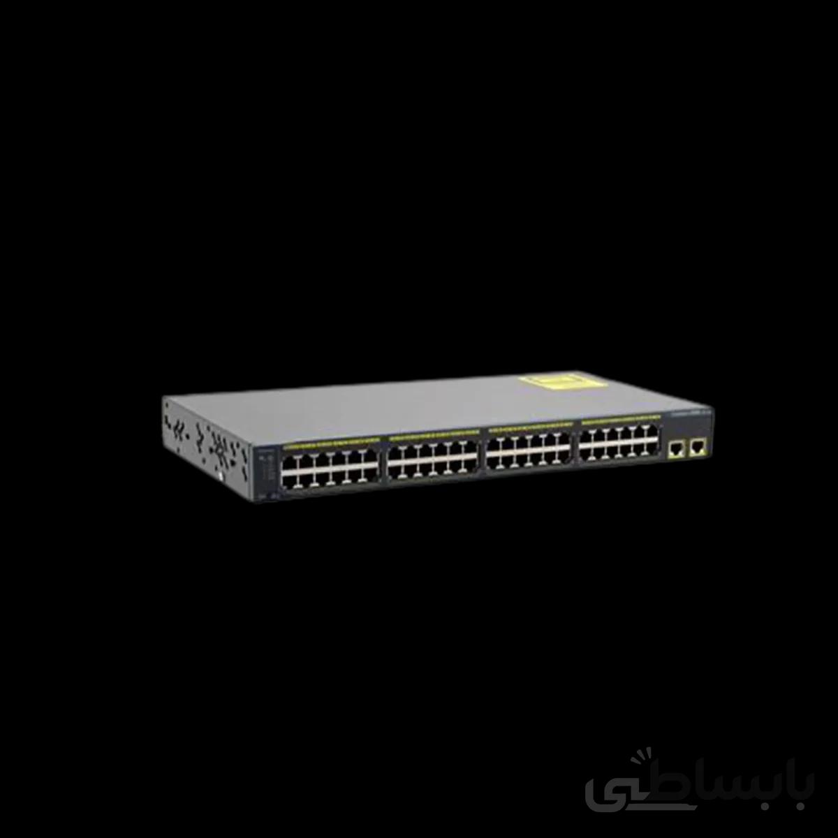 سوئیچ شبکه 48 پورت سیسکو مدل WS-C2960S-48FPS-L