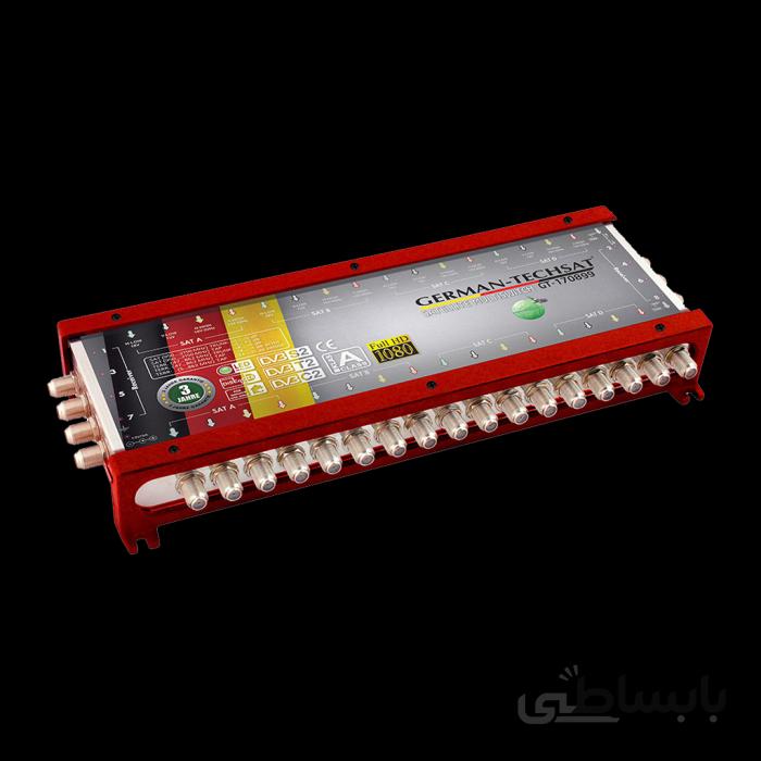 GT-17/08/99 GERMAN TECHSAT مولتی سوییچ ژرمن تک ست میانی ۸ واحدی