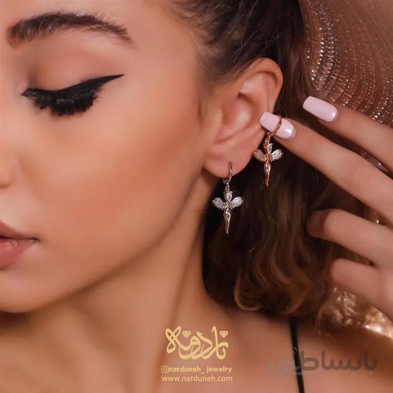 گوشواره حلقه ژوپینگ - 12