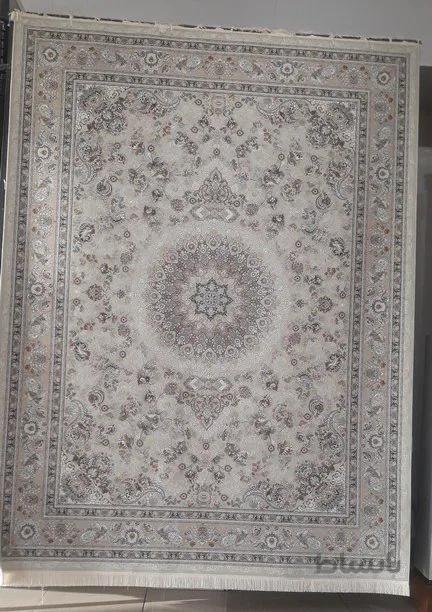 فرش 1500 شانه گل برجسته طرح 1401 فیلی