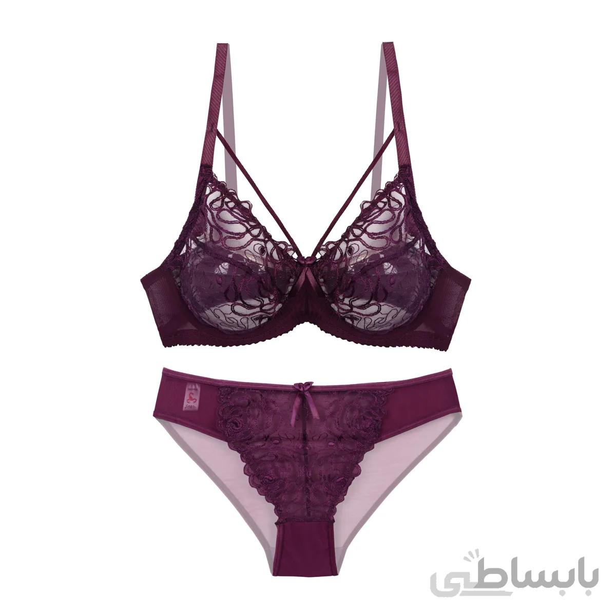 ست ژینا کد 4022 شرت و سوتین پک 4 عددی