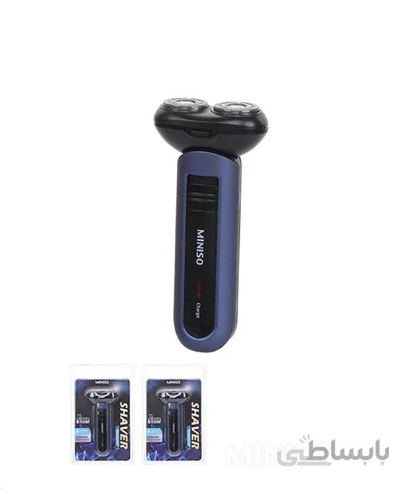 ماشین اصلاح صورت 2تیغه برند مینیسو مدل rechargeable