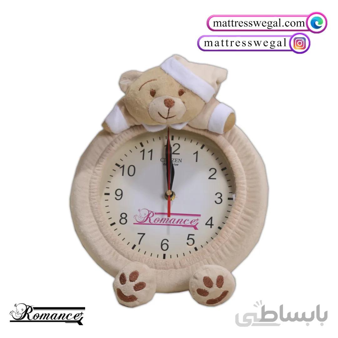 ساعت اتاق کودک مدل خرس رومنس