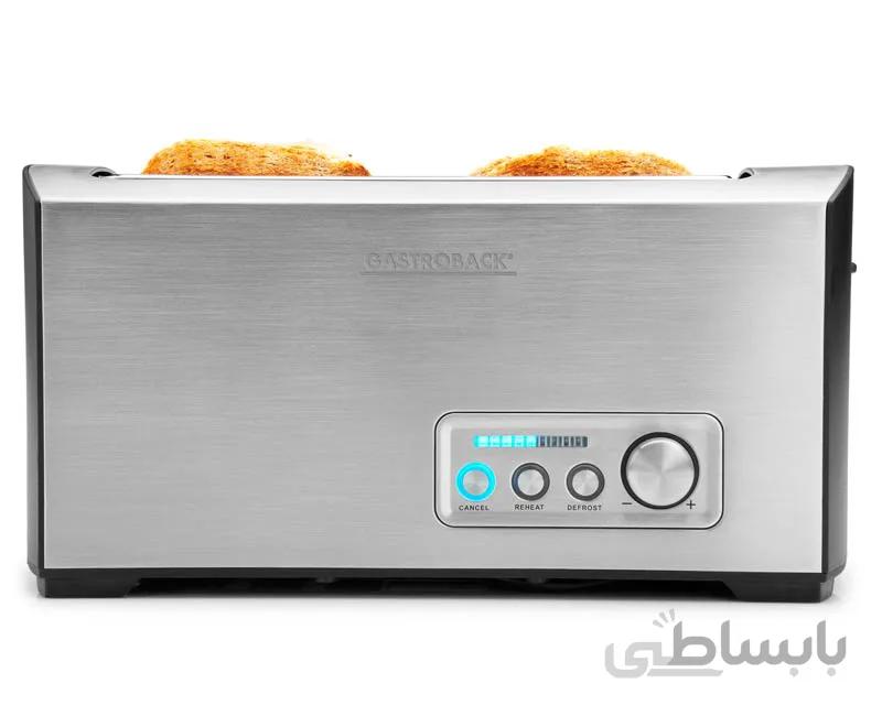 توستر حرفه ای 4 تکه گاستروبک 42398 ا DESIGN TOASTER PRO 4S