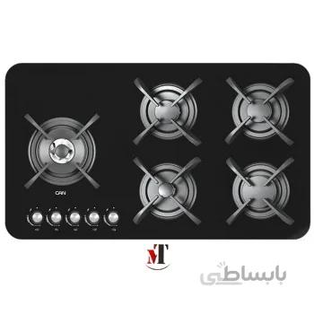 اجاق گاز ۵ شعله شیشه‌ای کن مدل CG8503 ا Can Gas Hob model CG8503