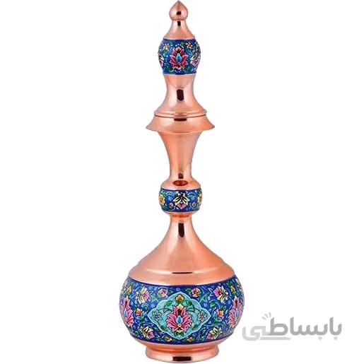 تنگ مسی طرح پرداز اثر آقاجانی ارتفاع 36 سانتی متر کدC-451