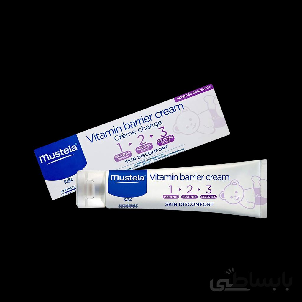 کرم سوختگی ویتامین بریر موستلا « کرم ۱۲۳ Mustela» کرم پیشگیری و درمان