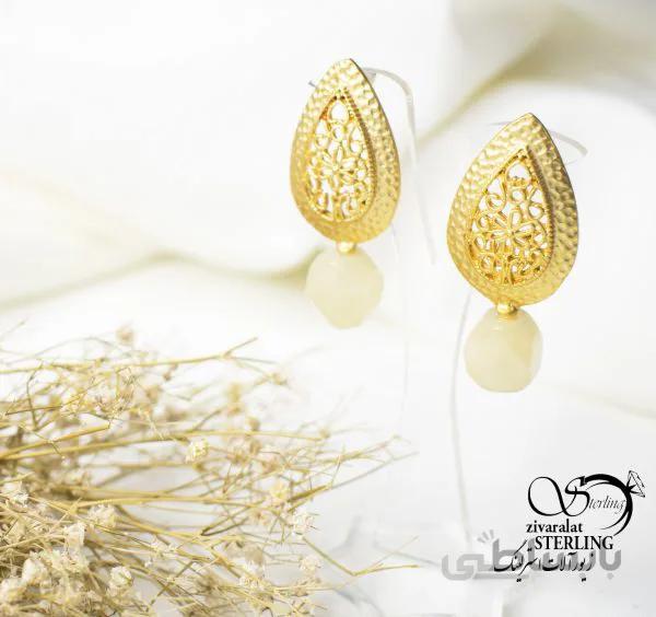 گوشواره دست ساز ترک کد: 5855