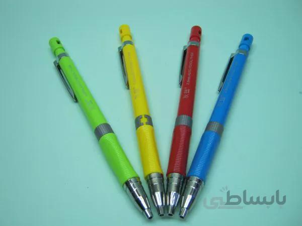 مداد اتود ۲ میل Jin-da در۴ رنگ تراش سرخود