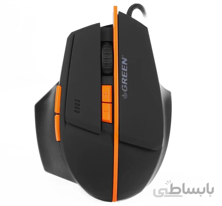 ماوس مخصوص بازی گرین مدل GM601 ا Green GM601 Gaming Mouse