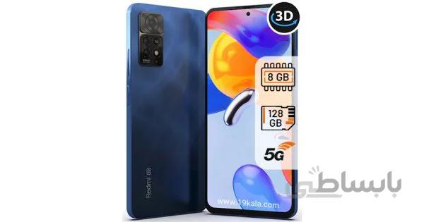گوشی شیائومی Redmi Note 11 Pro 5G | حافظه 128 رم 8 گیگابایت ا Xiaomi Redmi Note 11 Pro 5G 128/8 GB کد 315425