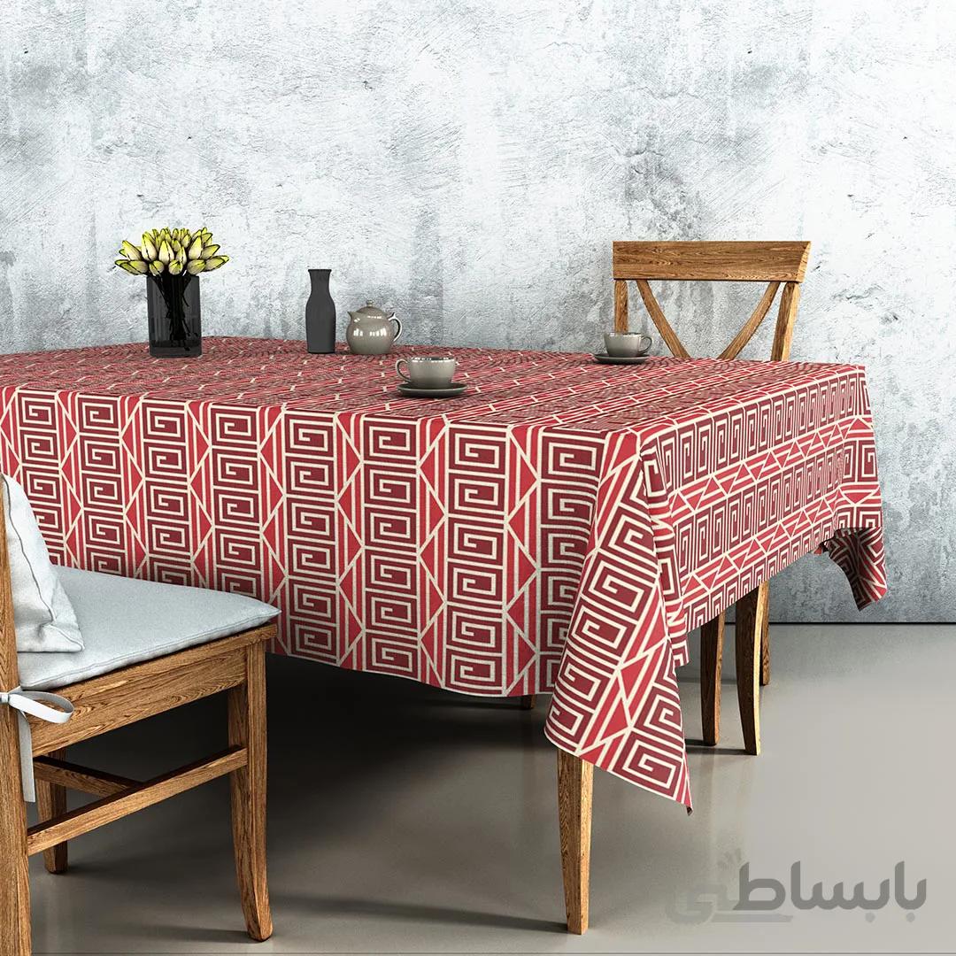 سفره طرح هندسی