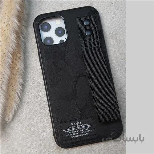 قاب طرح ارتشی Kajsa مدل Camo Satin Straps مناسب برای Apple iPhone 12