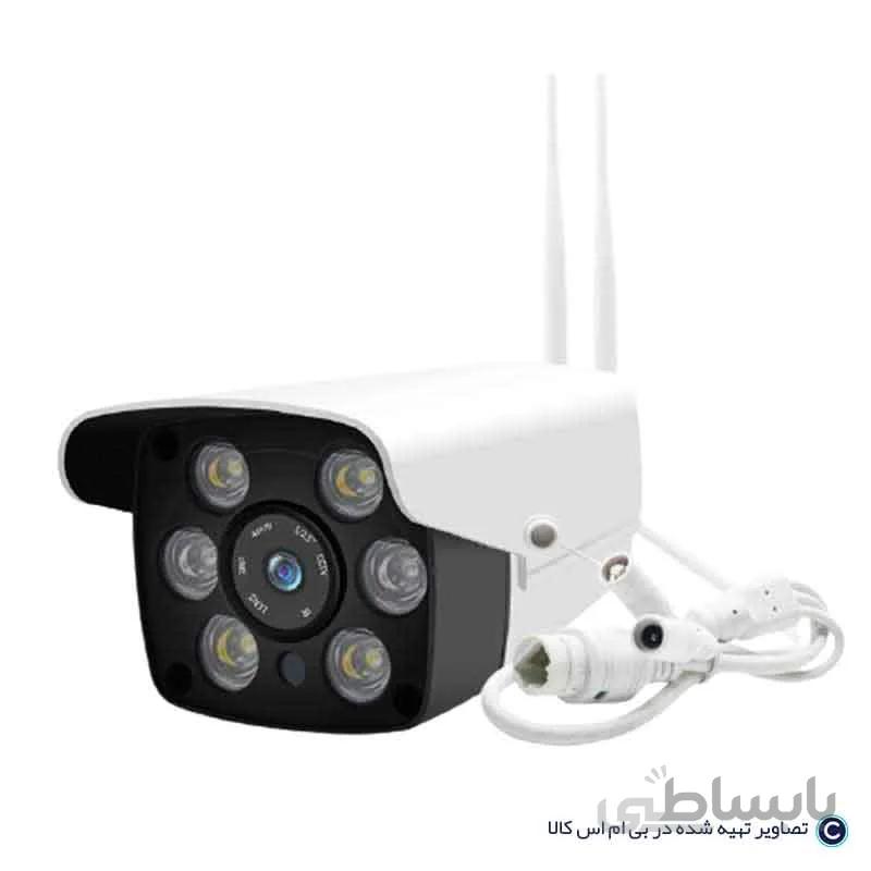 دوربین بالت بیسیم بیرونی وارم لایت دار ا outdoor wireless cctv bullet