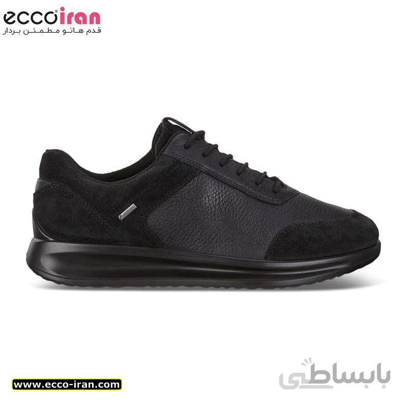 کفش مردانه اکو اصل مدل ECCO AQUET BLACK/BLACK NOIR/NOIR
