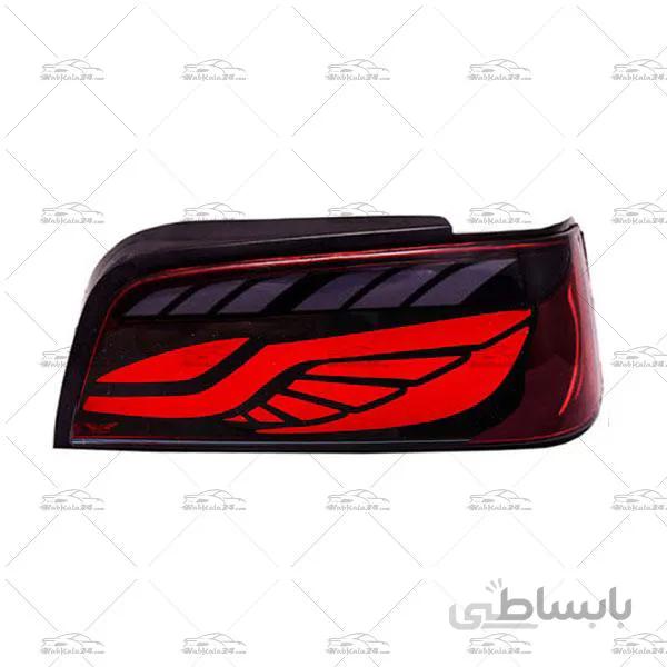 چراغ خطر اسپرت پژو پارس طرح بال ا Wing Tail Lights For Peugeot Pars