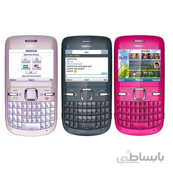 شاسی و قاب کامل گوشی نوکیا NOKIA C3-00