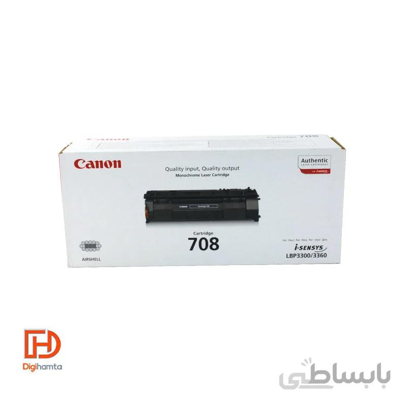 کارتریج تونر لیزری مشکی کانن مدل 708