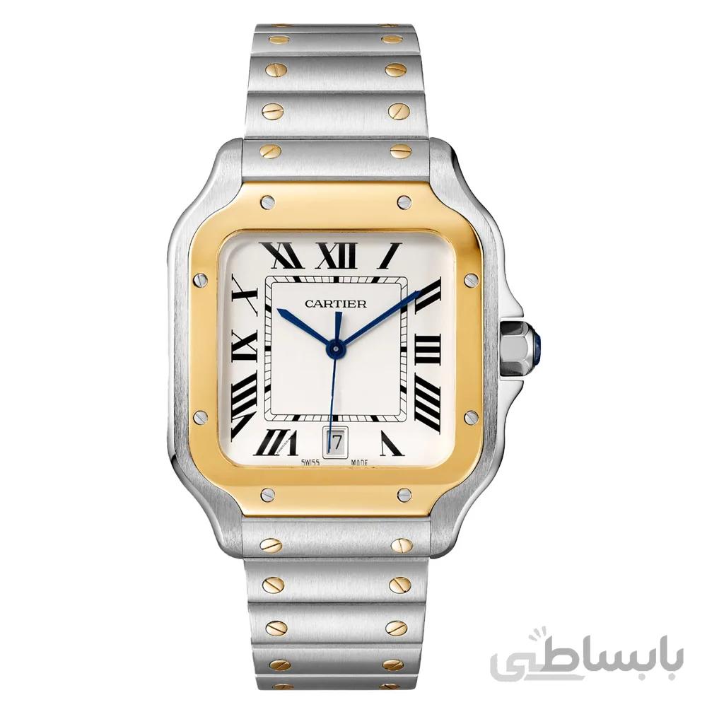 ساعت مچی مردانه کارتیر مدل Cartier Santos 1348Q