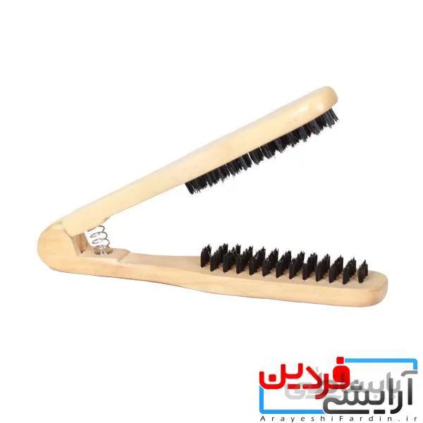 برس چوبی کراتین مو